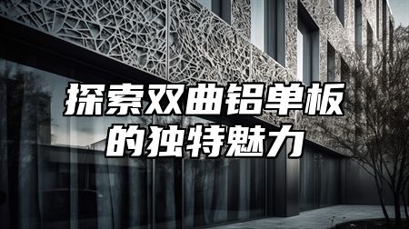 探索双曲铝单板的独特魅力